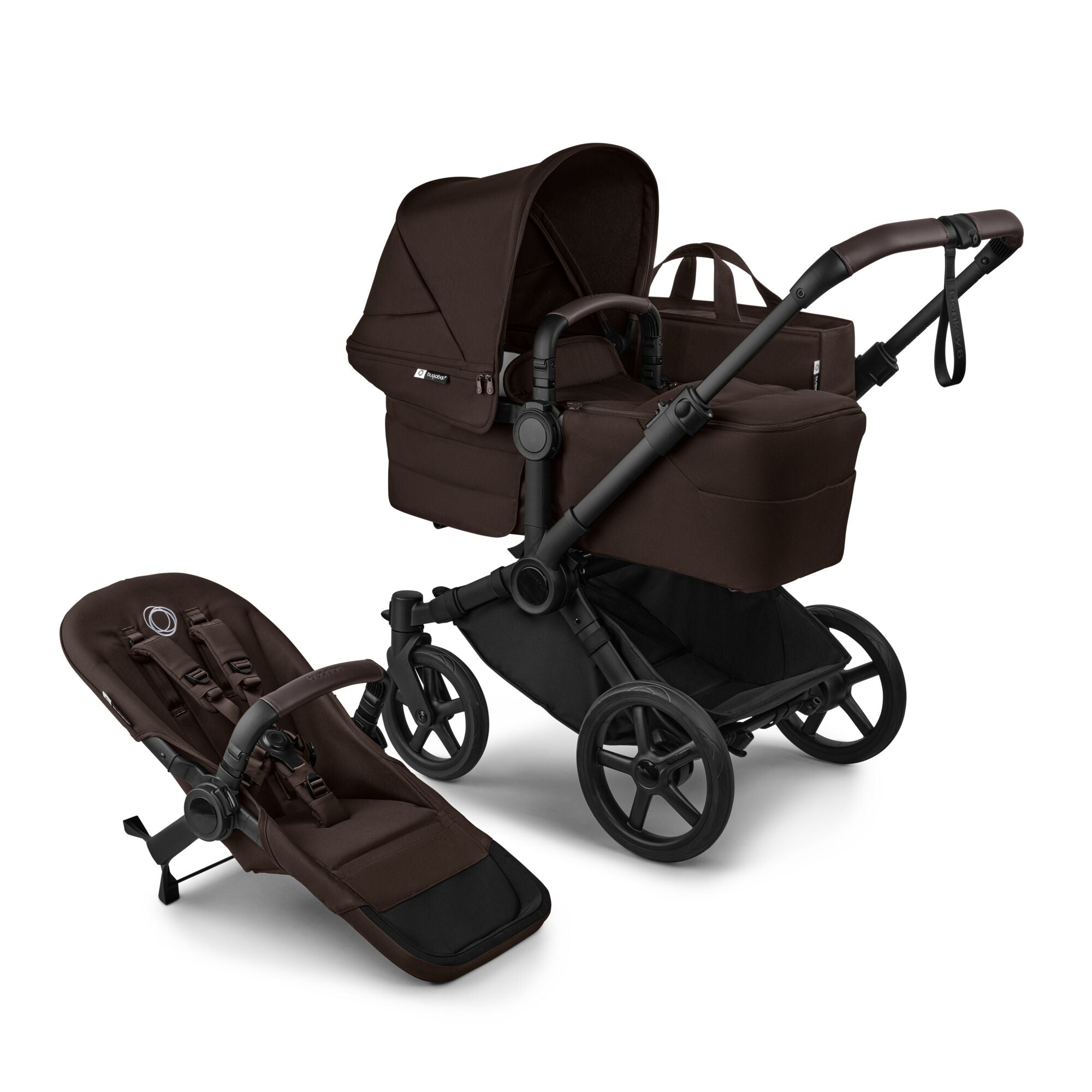 bugaboo 2 in 1 Donkey 6 Mono Stroller (1 Bassinet + 1 Toddler Seat) – bugaboo