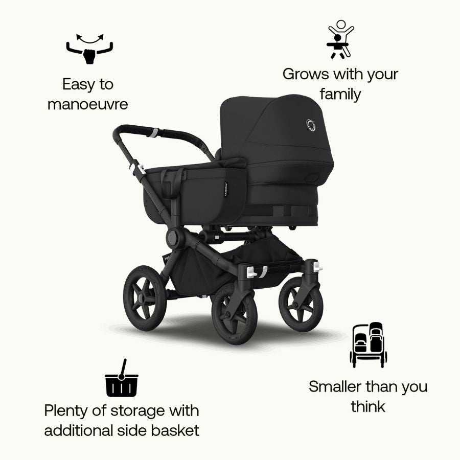 Bugaboo Donkey 5 Duo Side By Side Stroller Complete – bugaboo