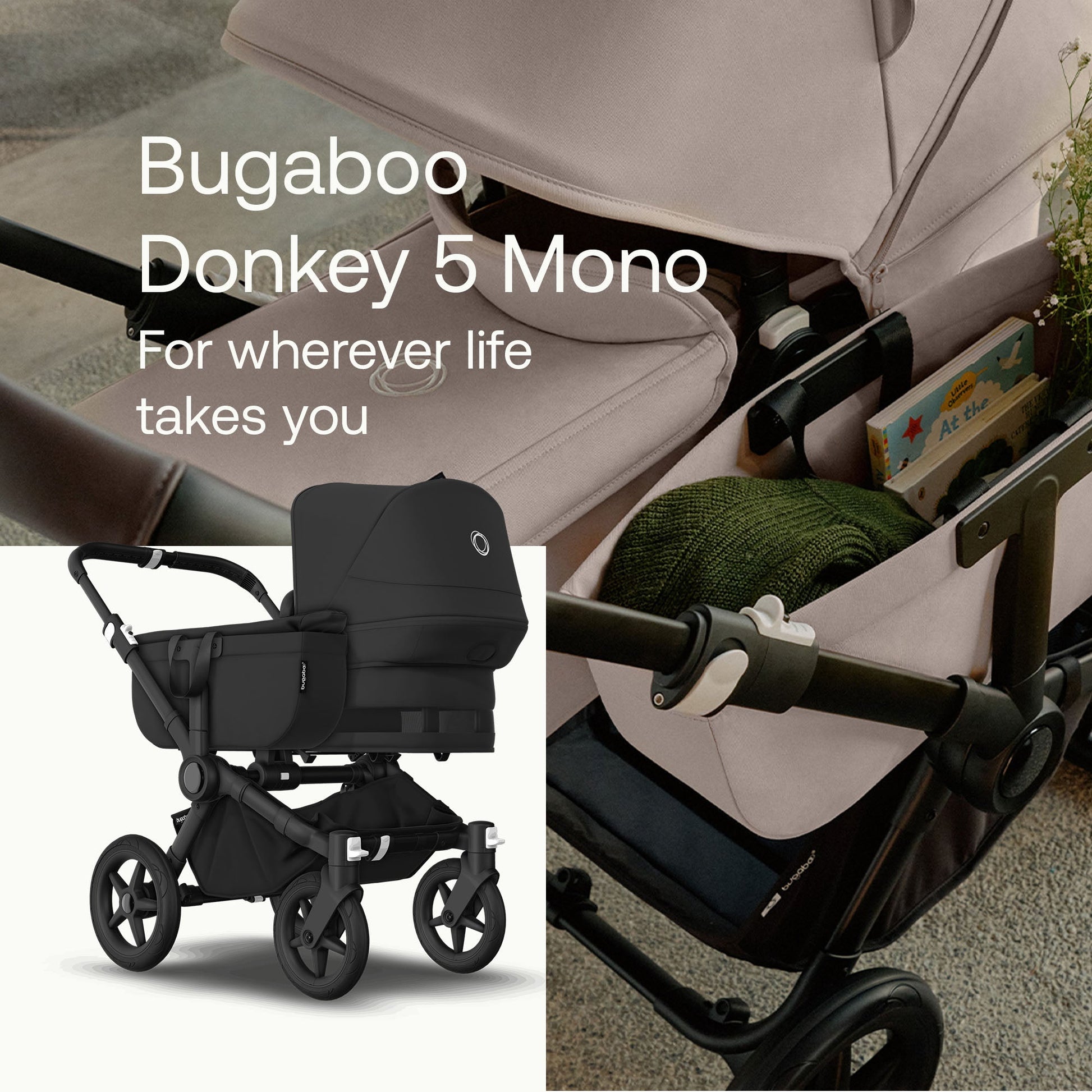 bugaboo donkey 5 mono Bugaboo Donkey 5 Mono Stroller Grows With Family – bugaboo