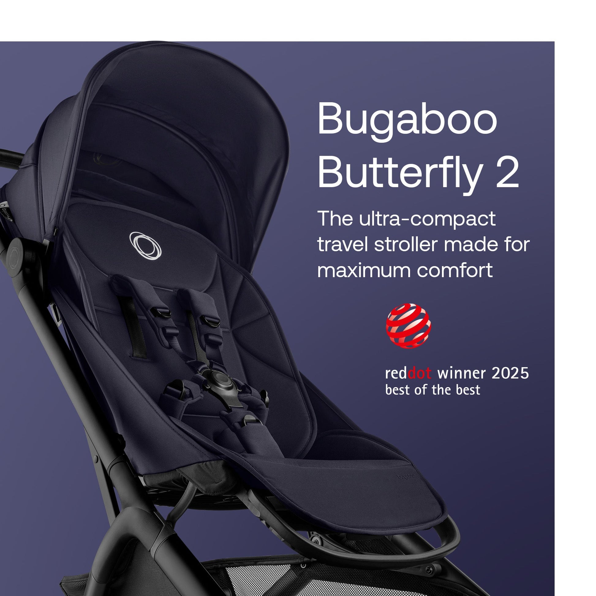 bugaboo travel stroller Bugaboo Butterfly 2 Complete Stroller Ultra Compact – bugaboo