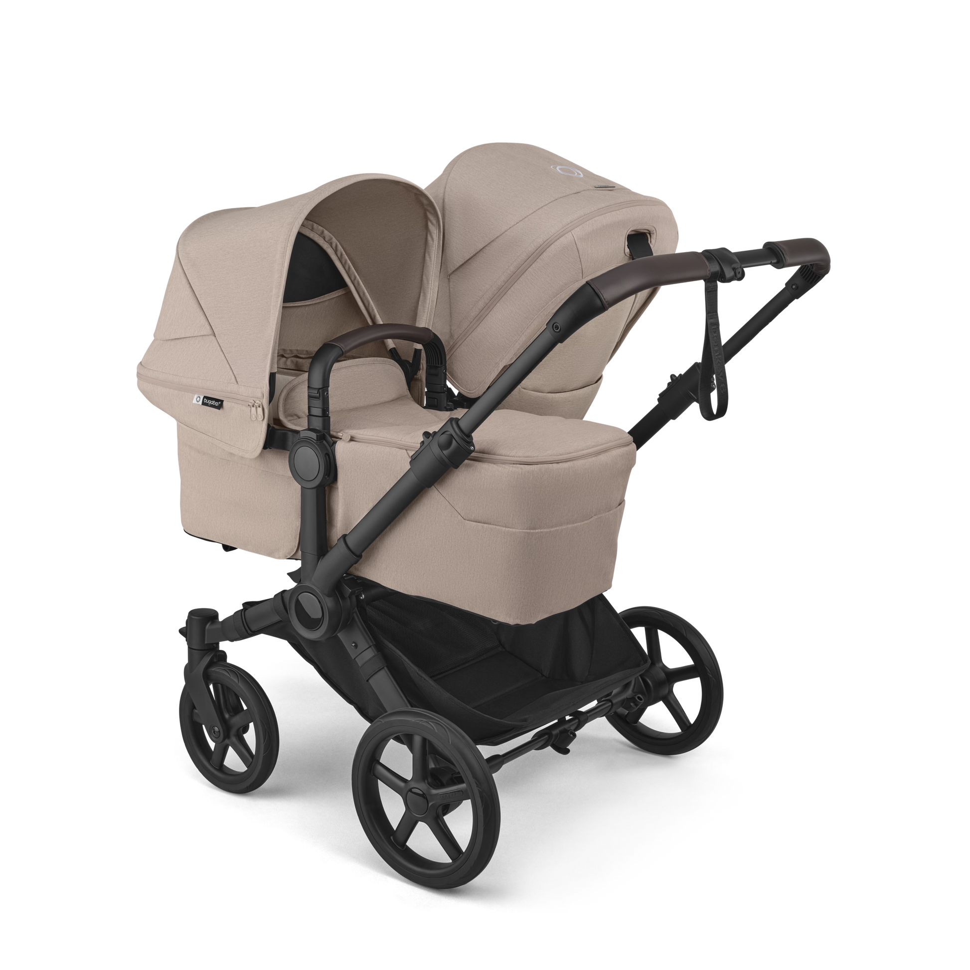 Donkey 6 Duo Sibling Stroller Bundle (1 Bassinet +2 Toddler Seats)
