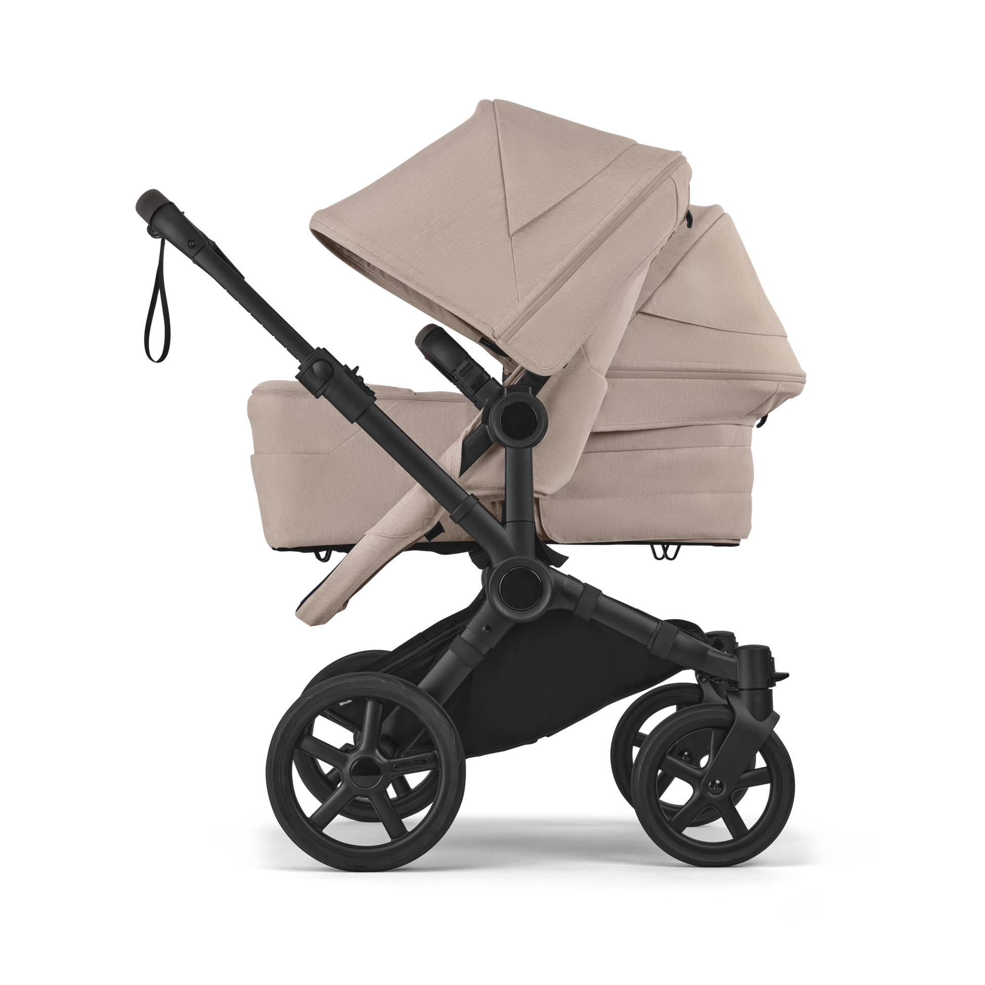 Donkey 6 Duo Sibling Stroller Bundle (1 Bassinet +2 Toddler Seats)