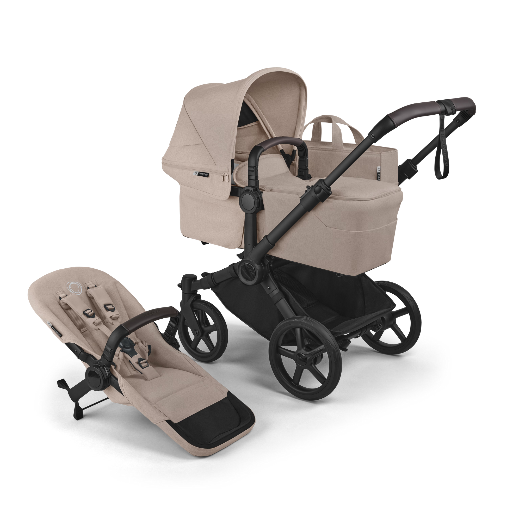 Donkey 6 Mono Stroller (1 Bassinet + 1  Toddler Seat)