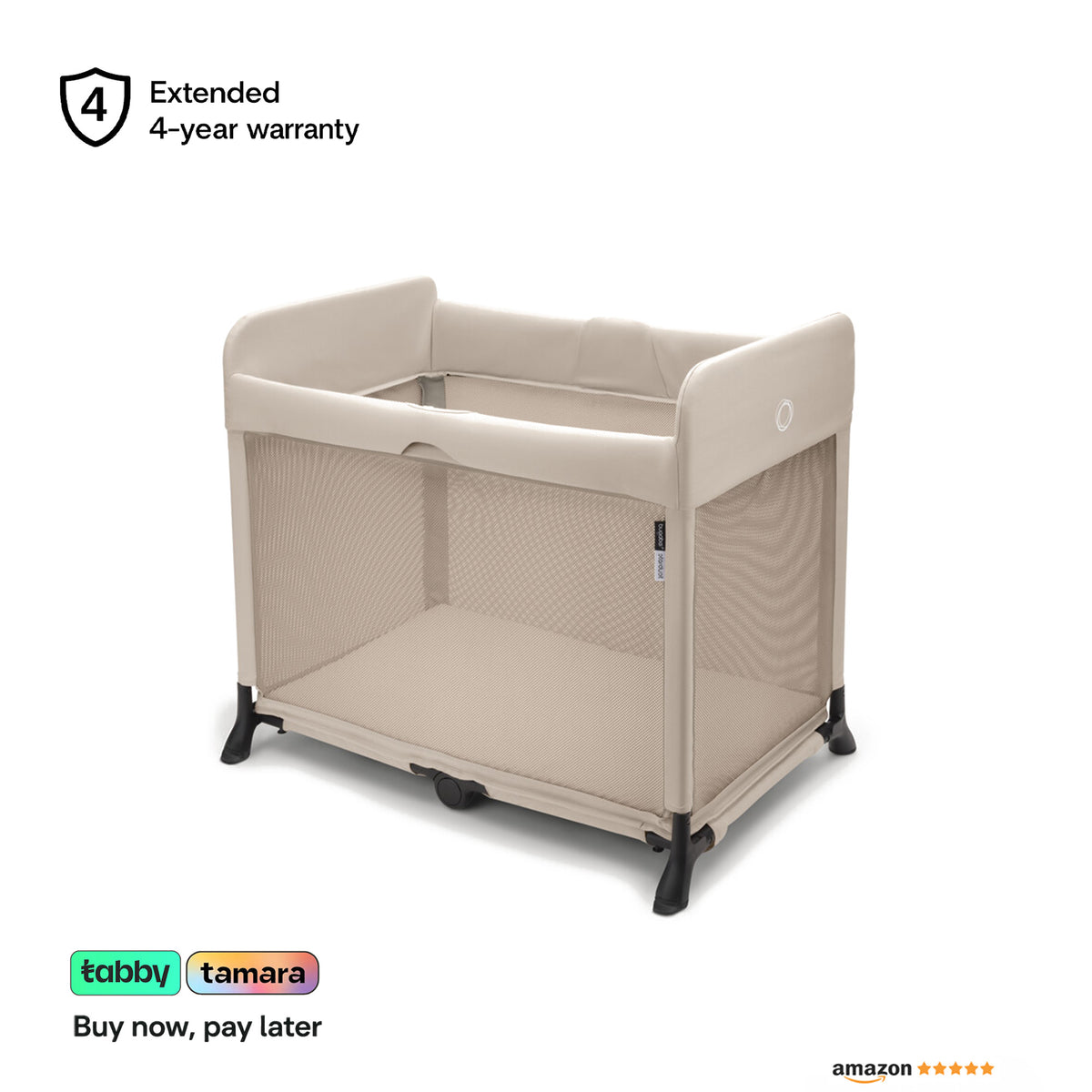 bugaboo stardust Compact And Modern Travel Crib