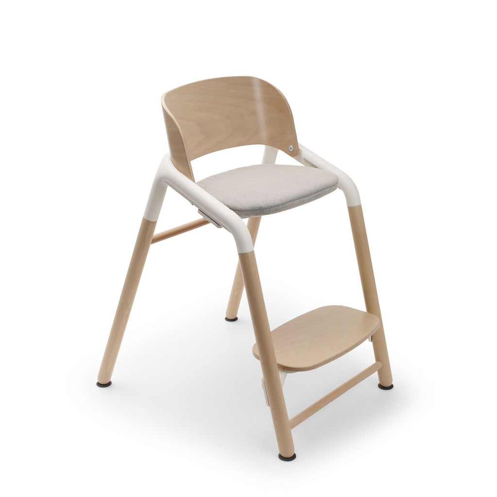 Giraffe High Chair Base with Newborn & Baby Sets, Rocker Frame, Tray & Pillow Bundle