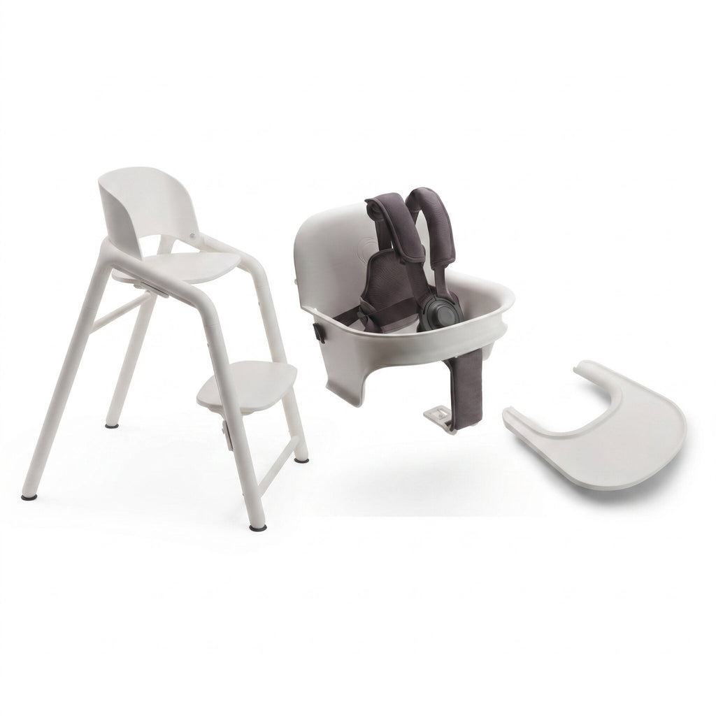 Giraffe High Chair base with baby set & tray Bundle