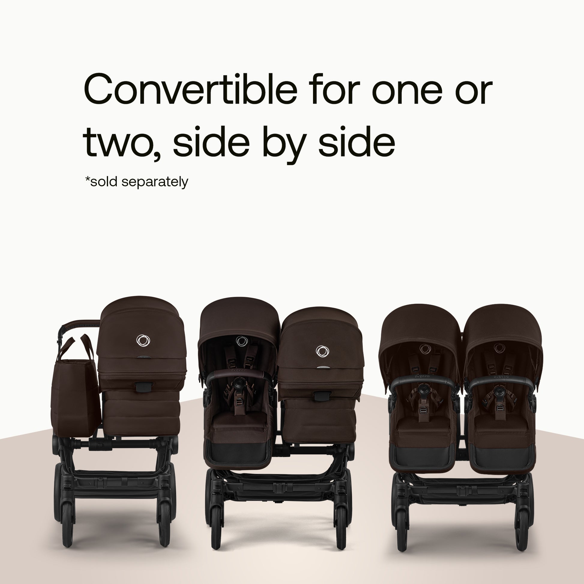 Donkey 6 Mono Stroller (1 Bassinet + 1  Toddler Seat)