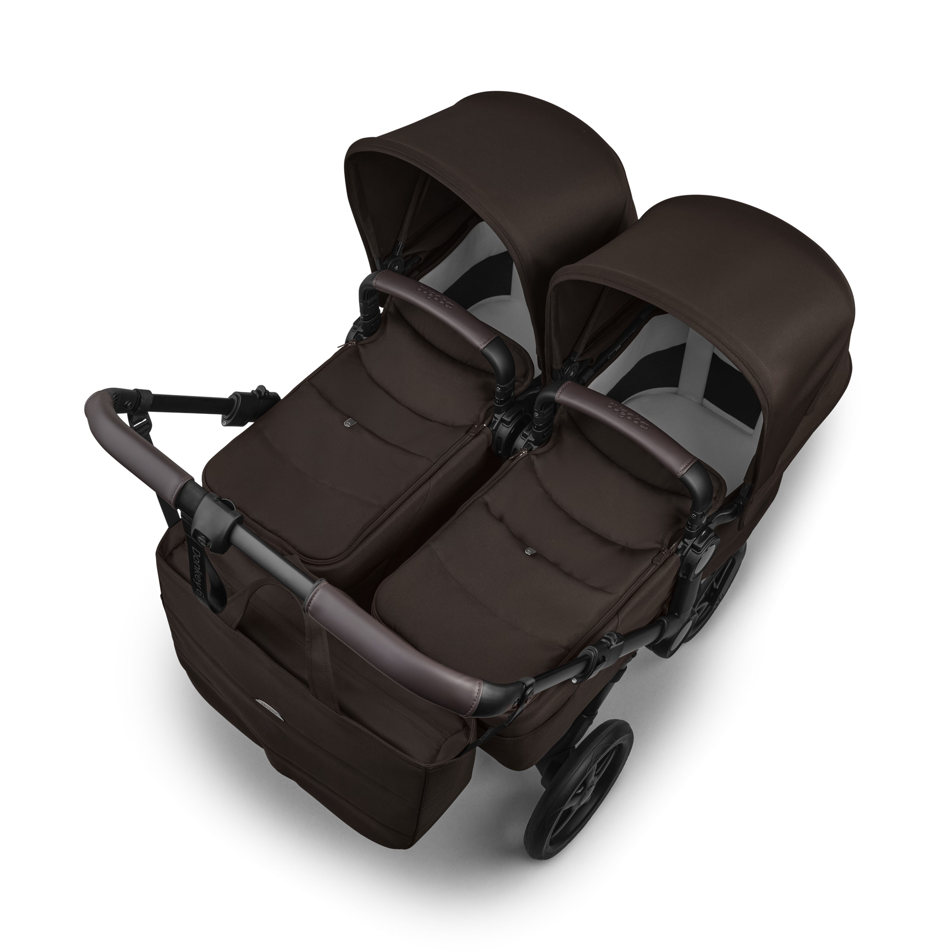 Donkey 6 Twin & Sibling Stroller Bundle (2 Bassinet + 2 Toddler Seats)