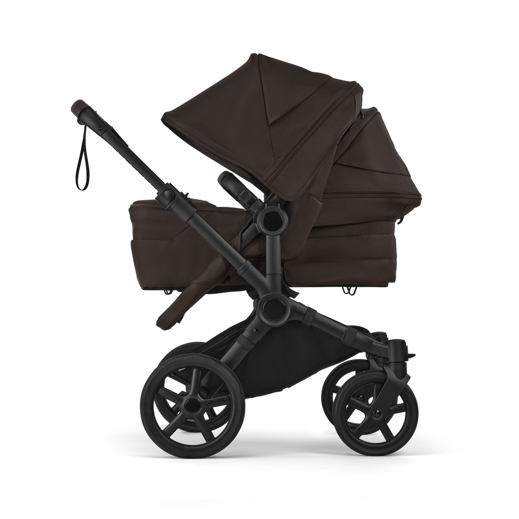 Donkey 6 Duo Sibling Stroller Bundle (1 Bassinet +2 Toddler Seats)
