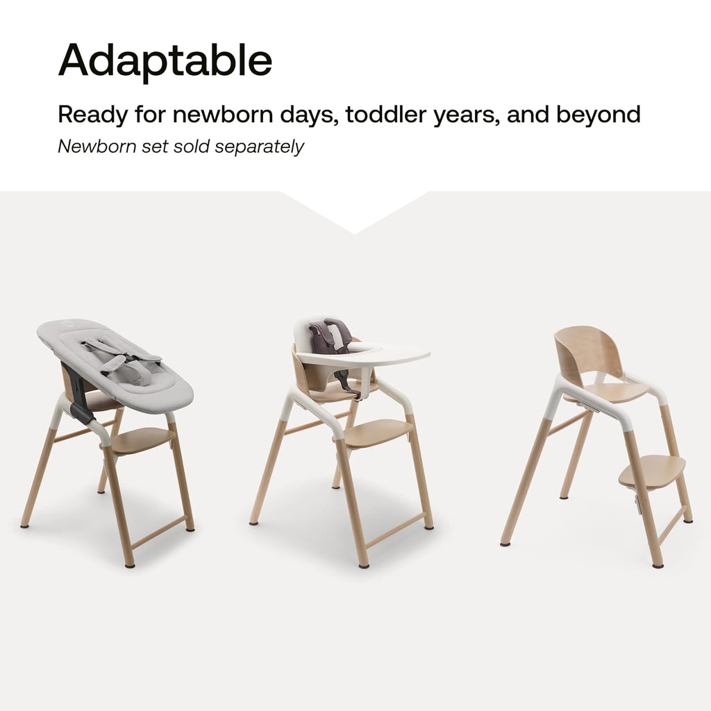Giraffe High Chair Base with baby set & tray Bundle