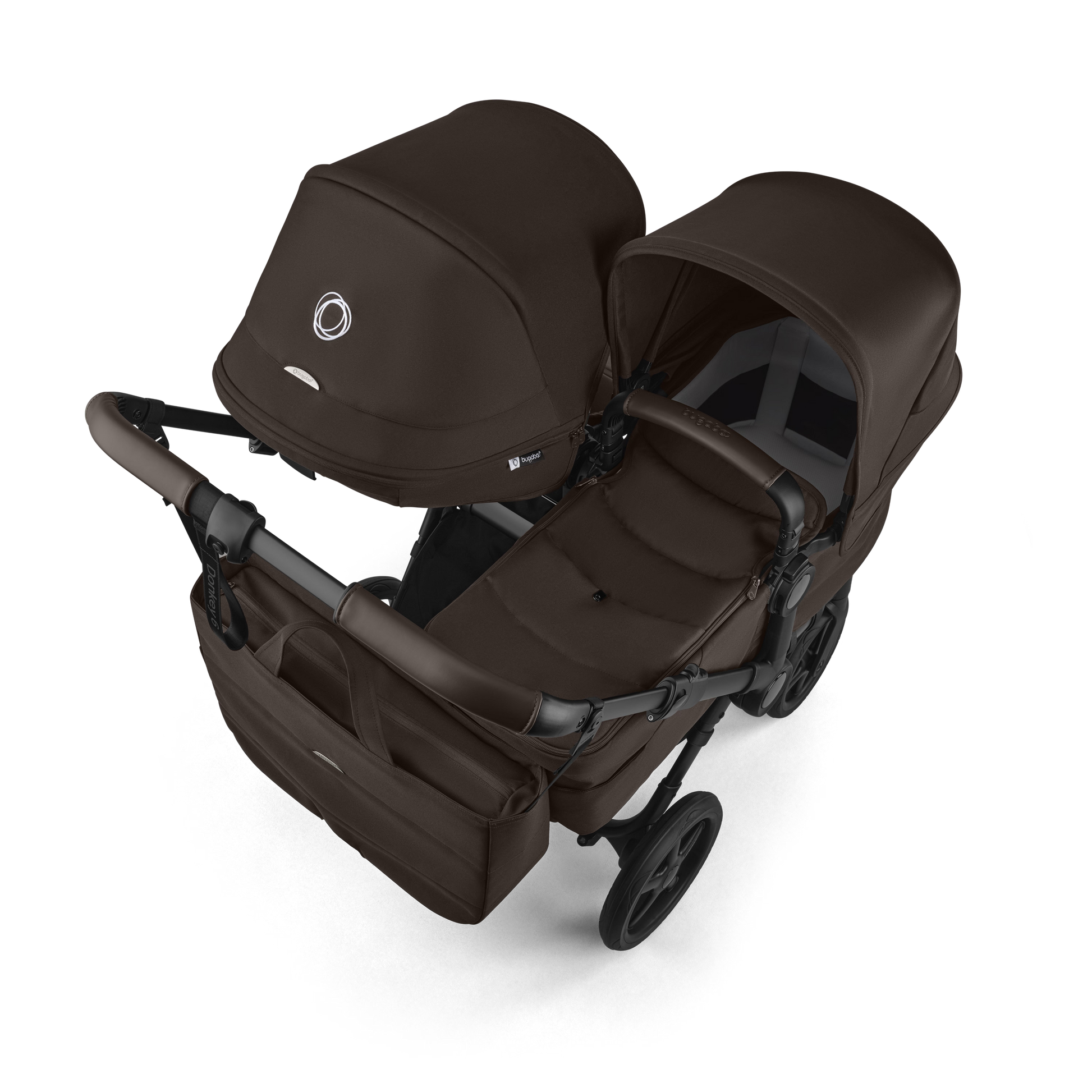 Donkey 6 Duo Sibling Stroller Bundle (1 Bassinet +2 Toddler Seats)
