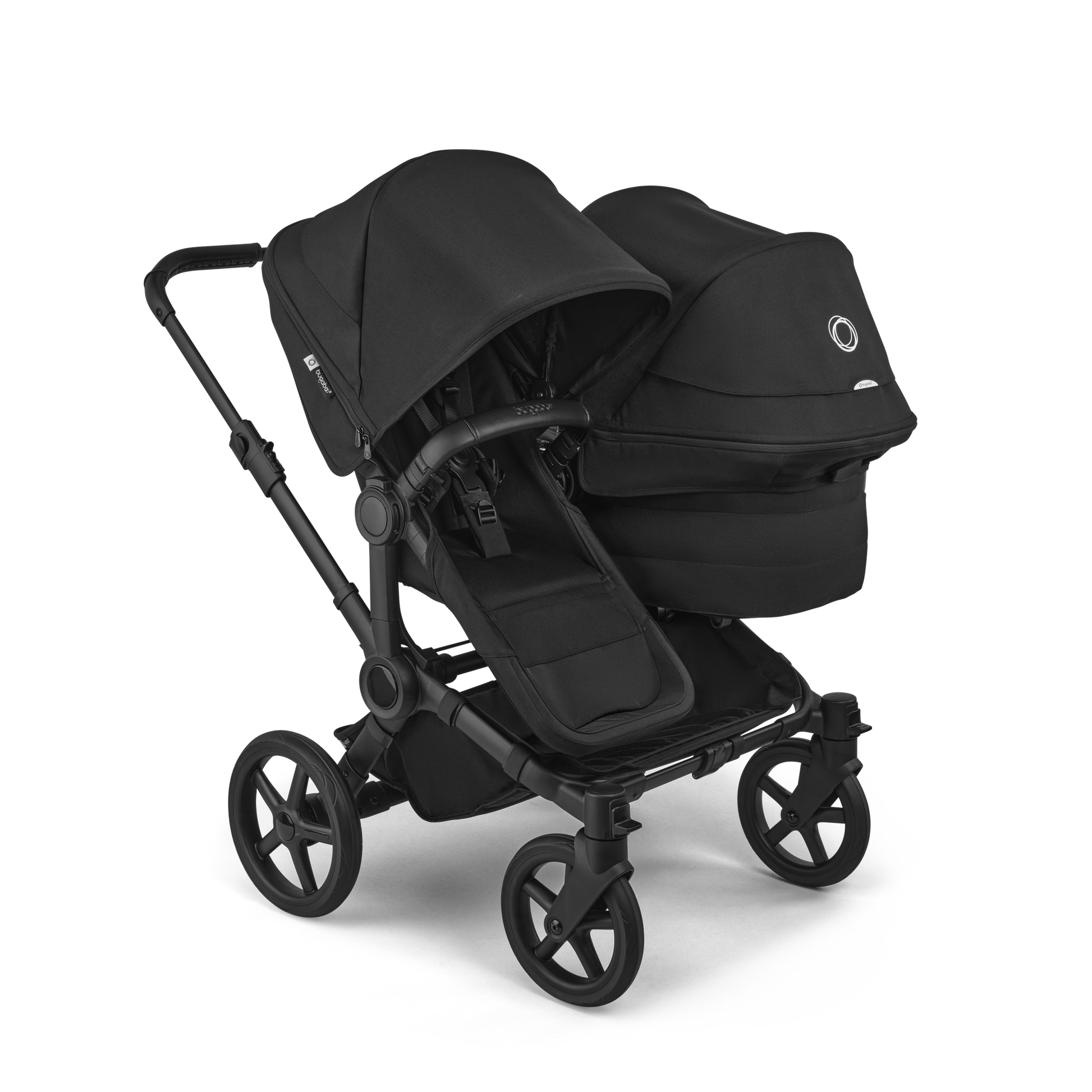Donkey 6 Duo Sibling Stroller Bundle (1 Bassinet +2 Toddler Seats)