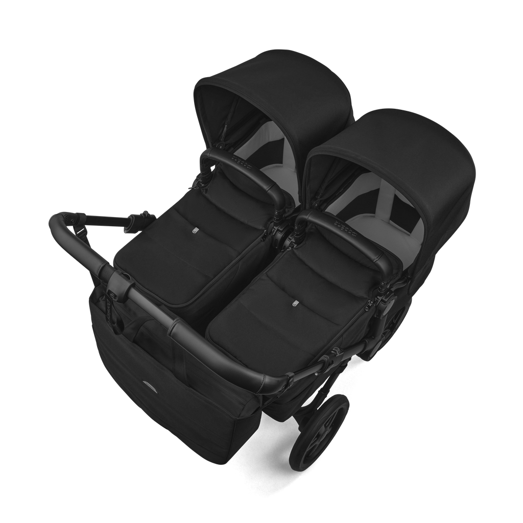 Donkey 6 Twin & Sibling Stroller Bundle (2 Bassinet + 2 Toddler Seats)