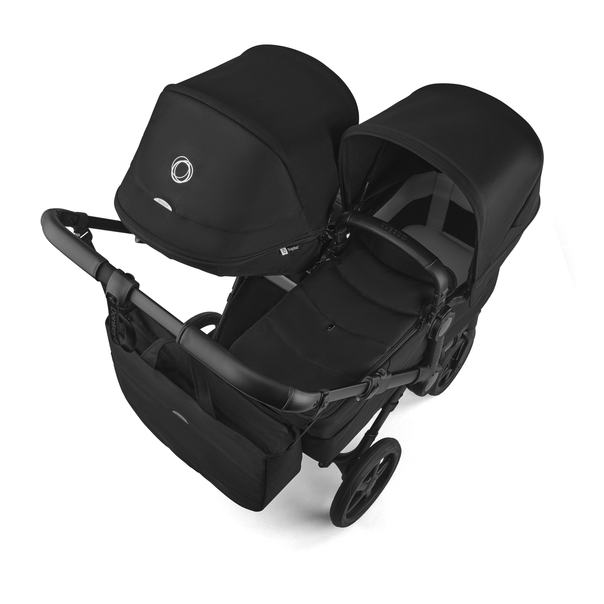 Donkey 6 Duo Sibling Stroller Bundle (1 Bassinet +2 Toddler Seats)