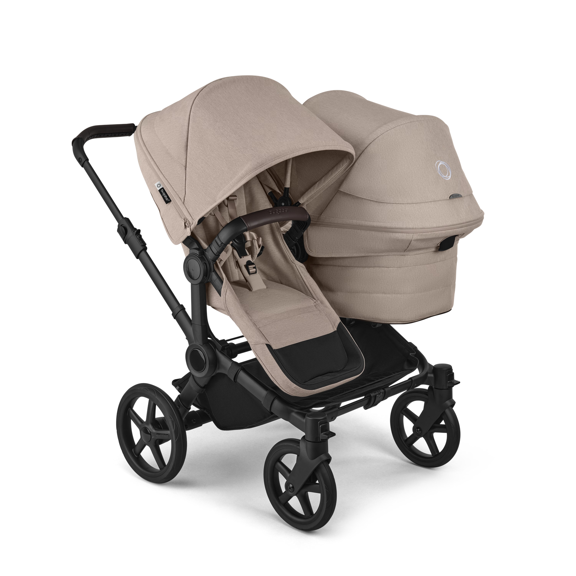 Donkey 6 Duo Sibling Stroller Bundle (1 Bassinet +2 Toddler Seats)