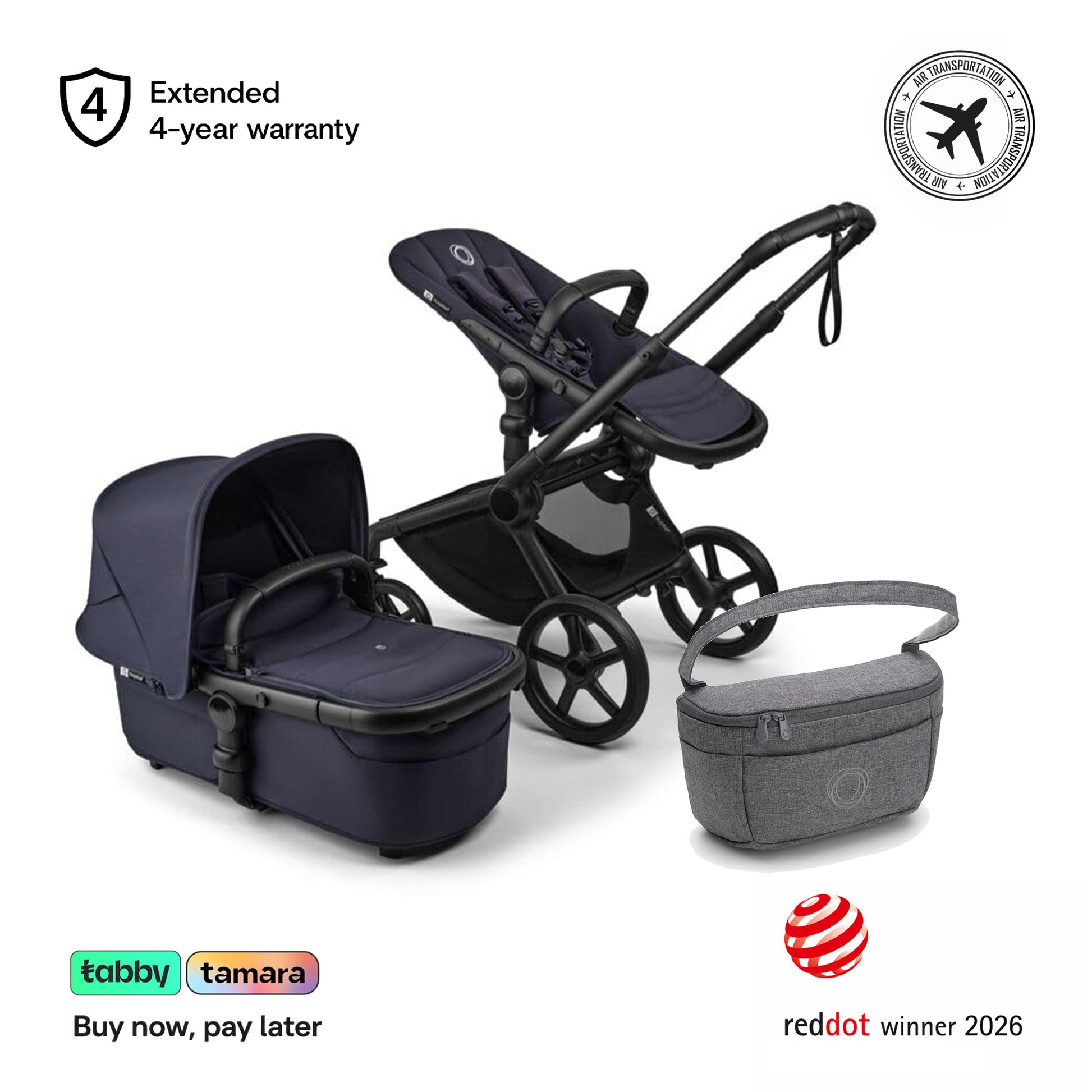Fox 5 Renew Stroller & Organizer Bundle