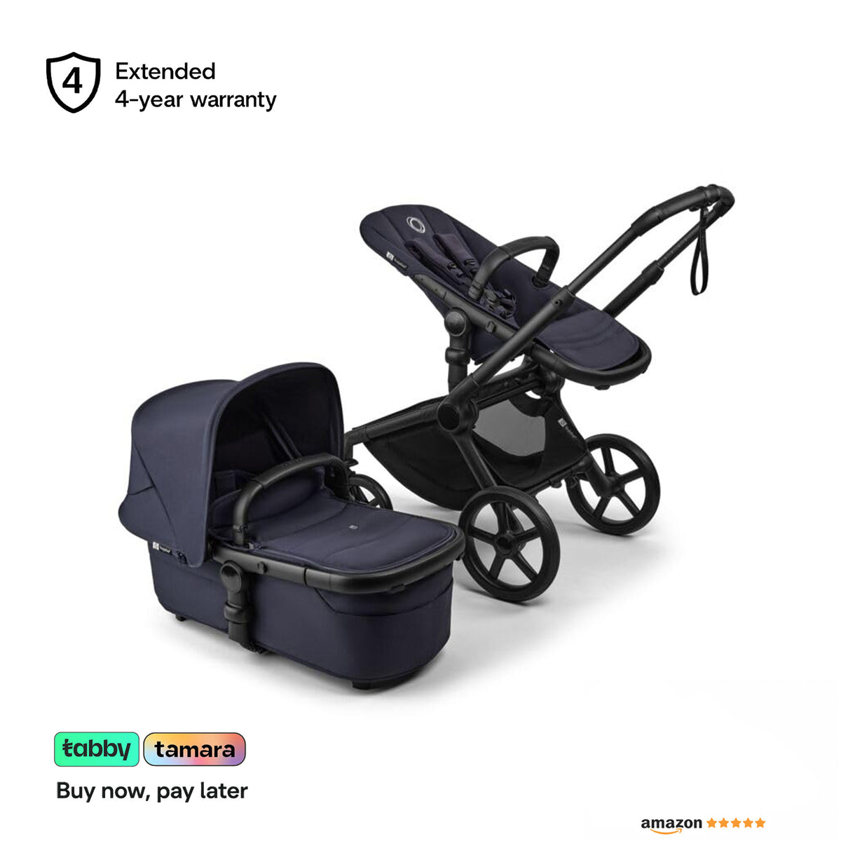 Fox 5 Renew Complete Stroller 2 In 1 All Terrain For Newborns Eco Friendly And Durable