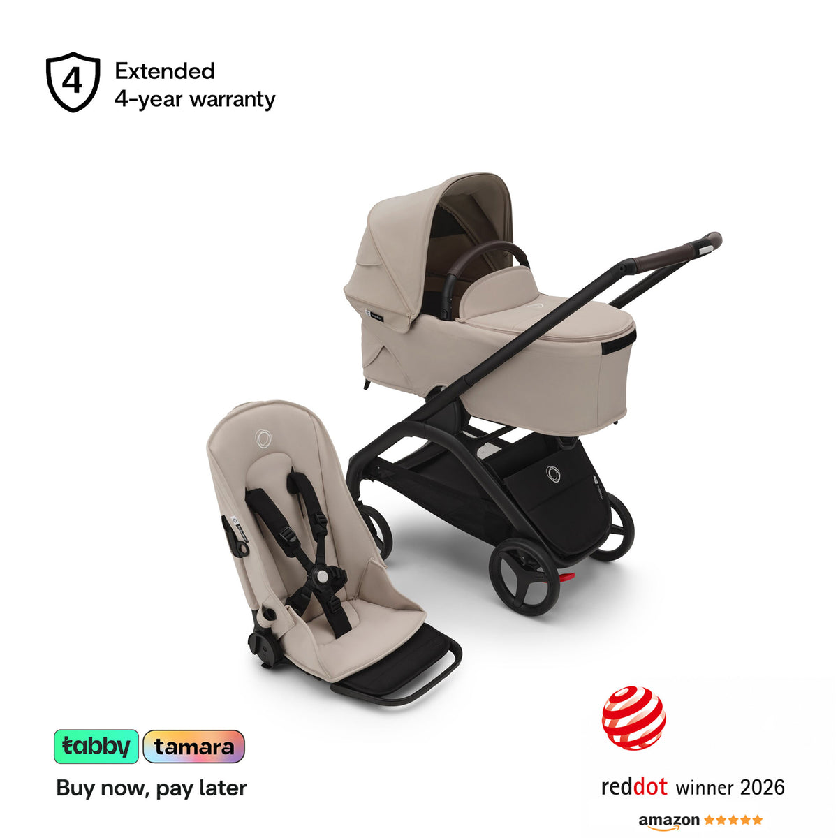 Dragonfly Plus With Bassinet Bundle
