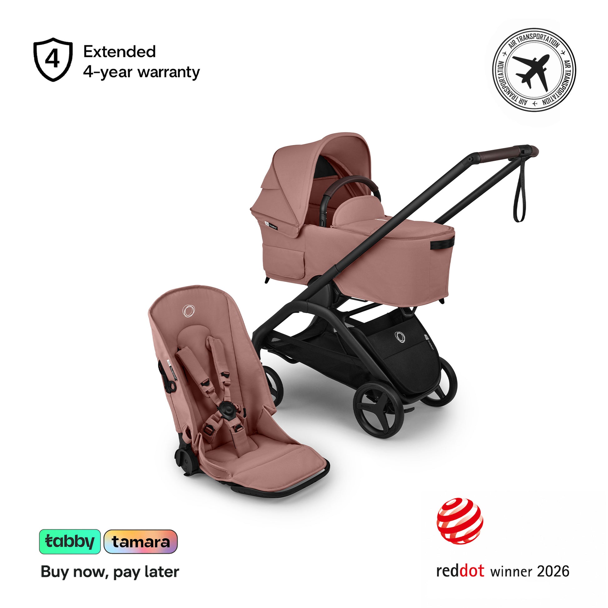 Dragonfly Plus w Bassinet Bundle