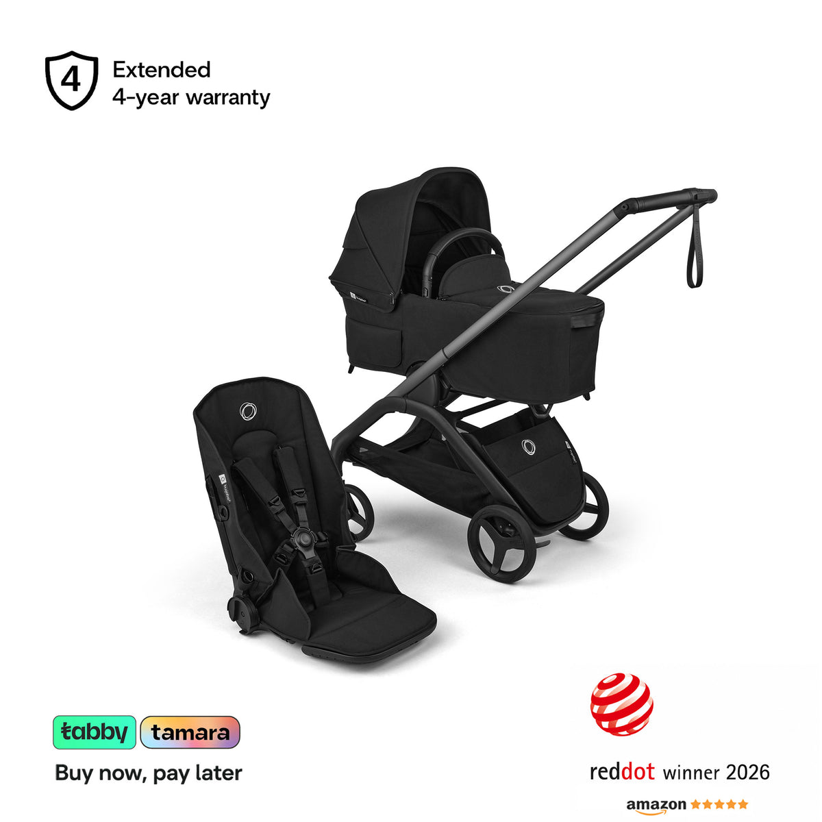 Dragonfly Plus With Bassinet Bundle