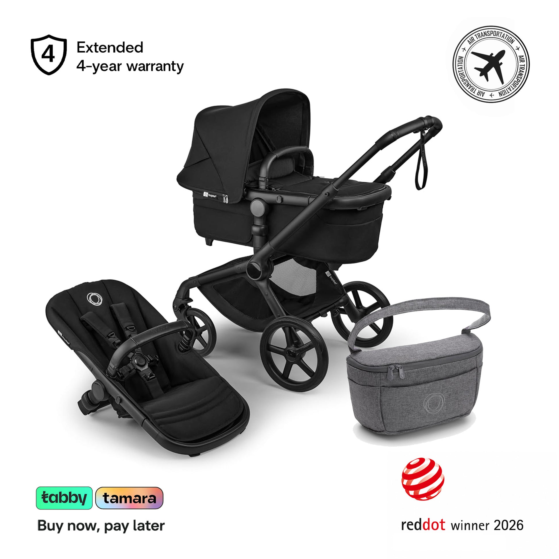 Fox 5 Renew Stroller & Organizer Bundle