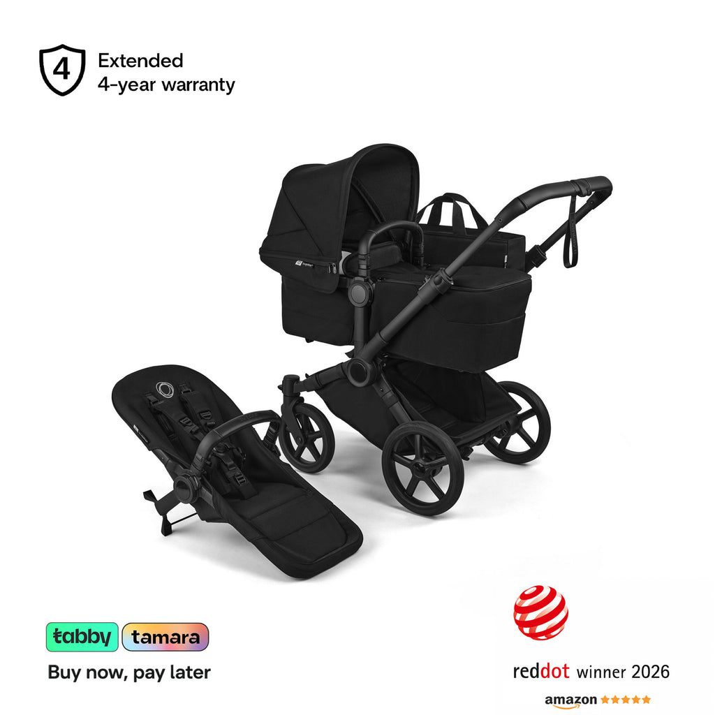 Donkey 6 Mono Stroller (1 Bassinet + 1  Toddler Seat)