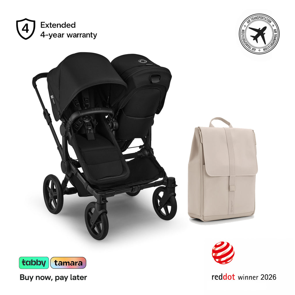 Donkey 6 mono + Sibling seat & Changing backpack Bundle