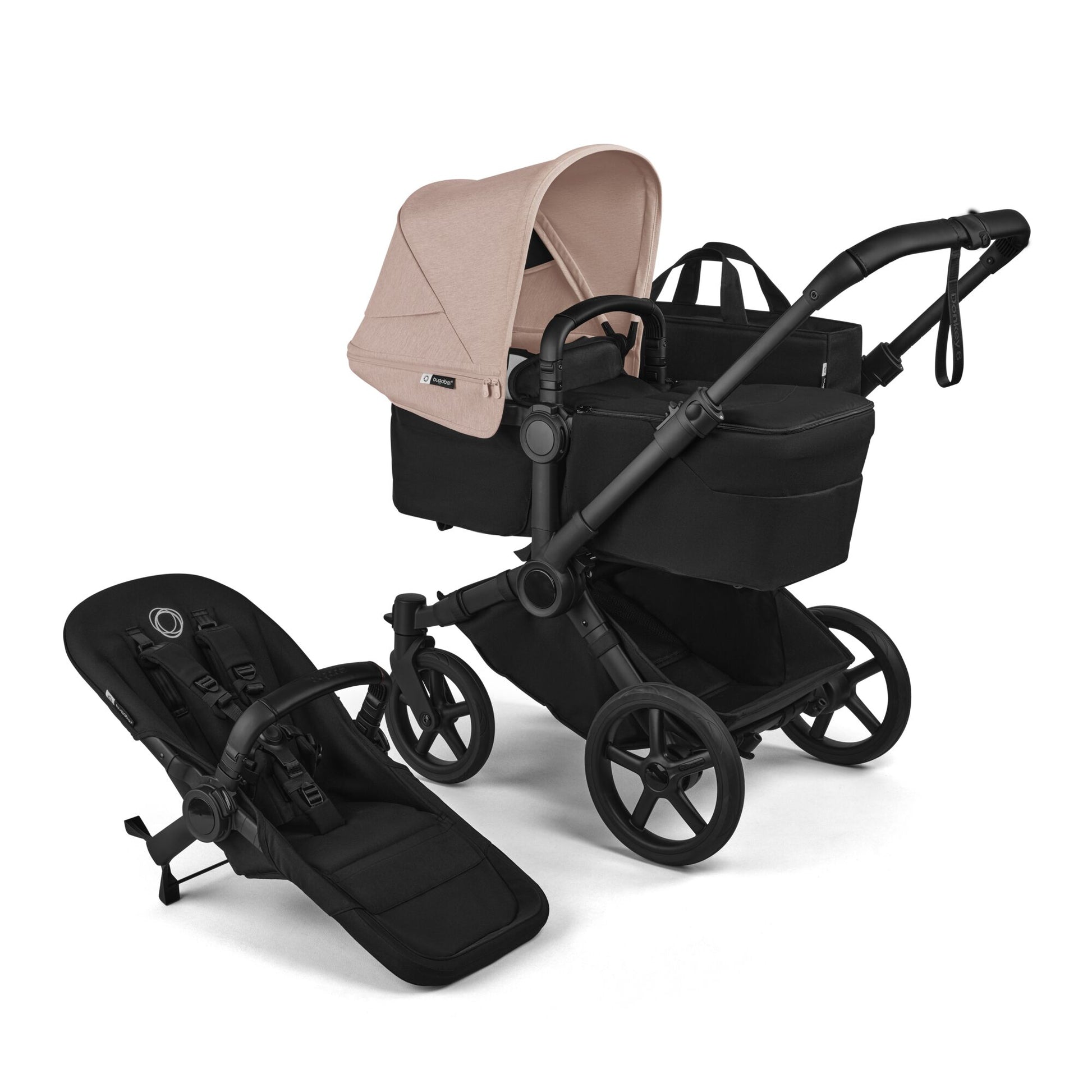 Donkey 6 Mono Stroller (1 Bassinet + 1  Toddler Seat)