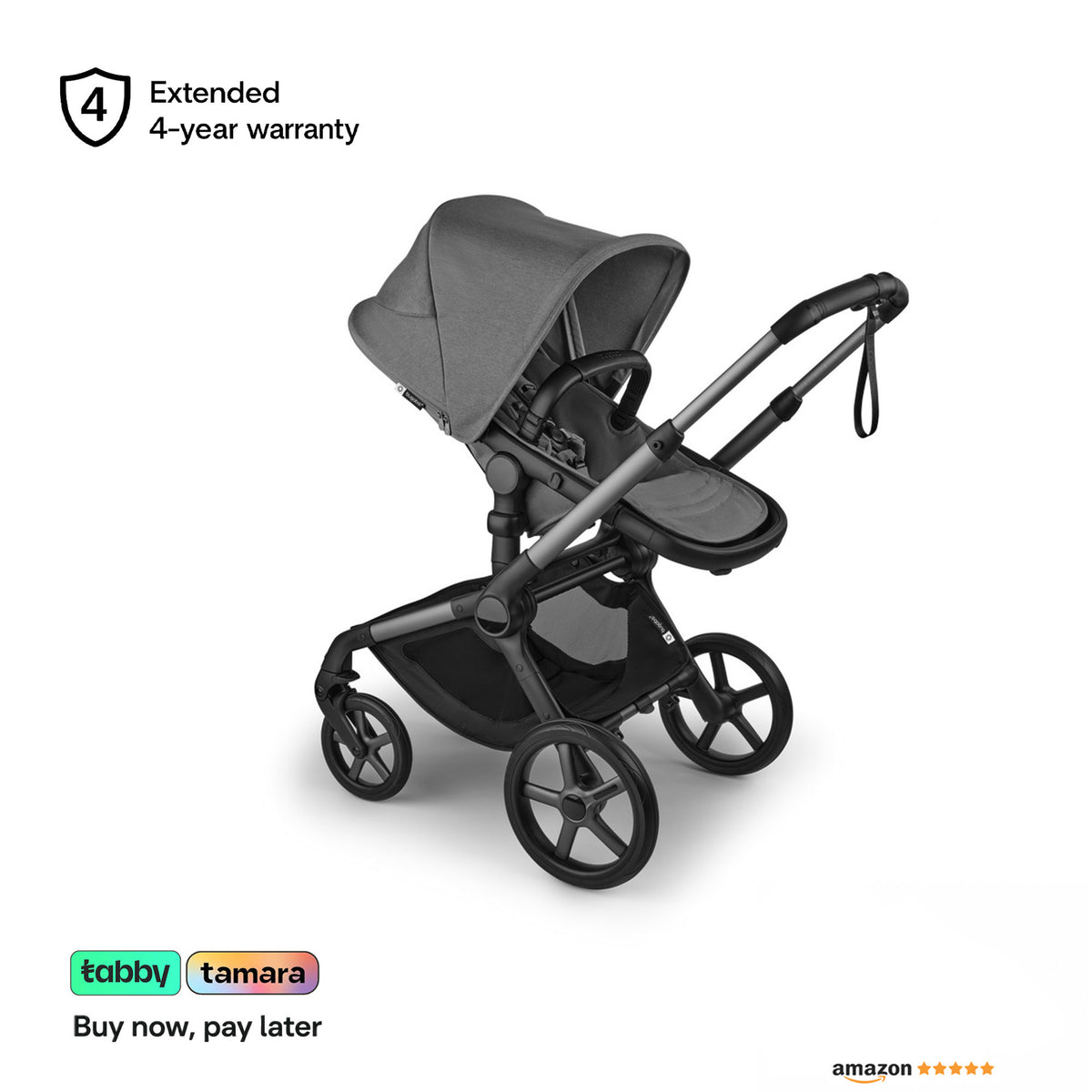Fox 5 Renew Complete Stroller 2 In 1 All Terrain For Newborns Eco Friendly And Durable