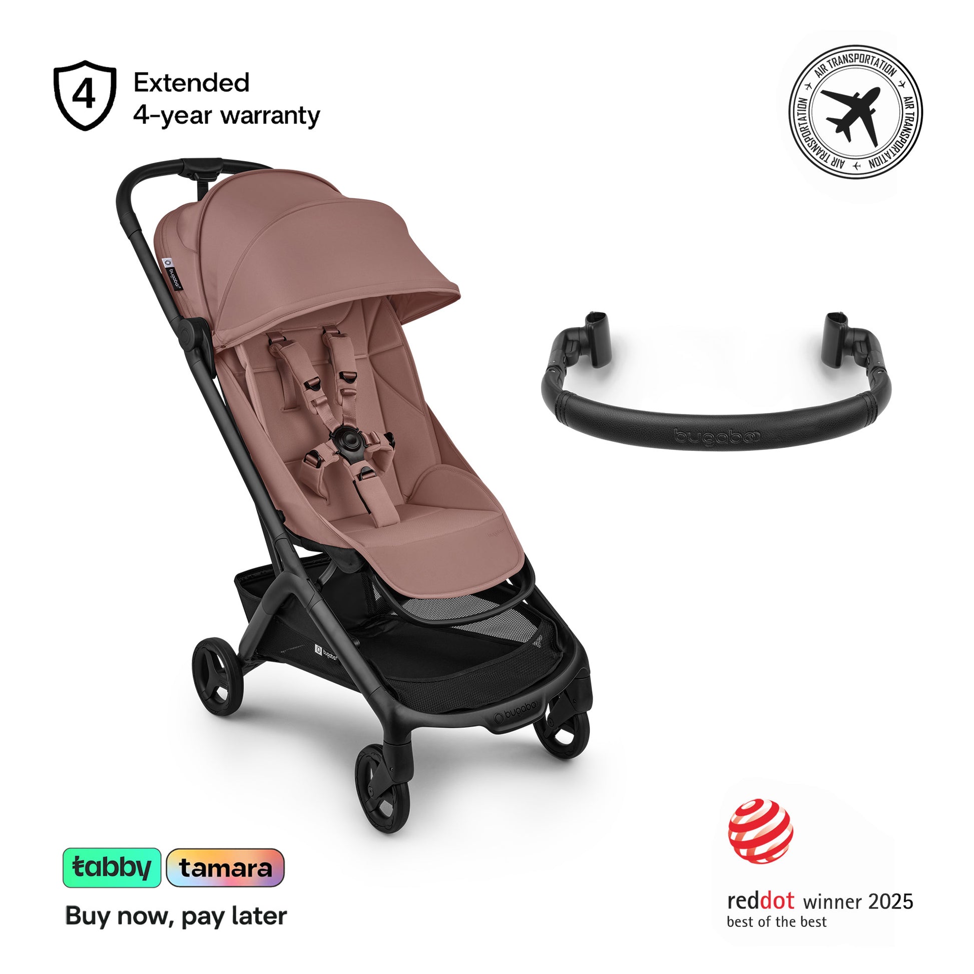 Butterfly 2 Stroller & Bumper Bar Bundle