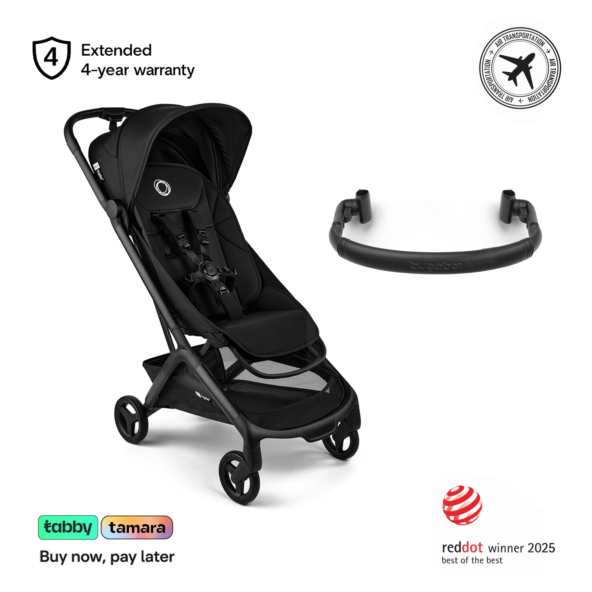 Butterfly 2 Stroller & Bumper Bar Bundle