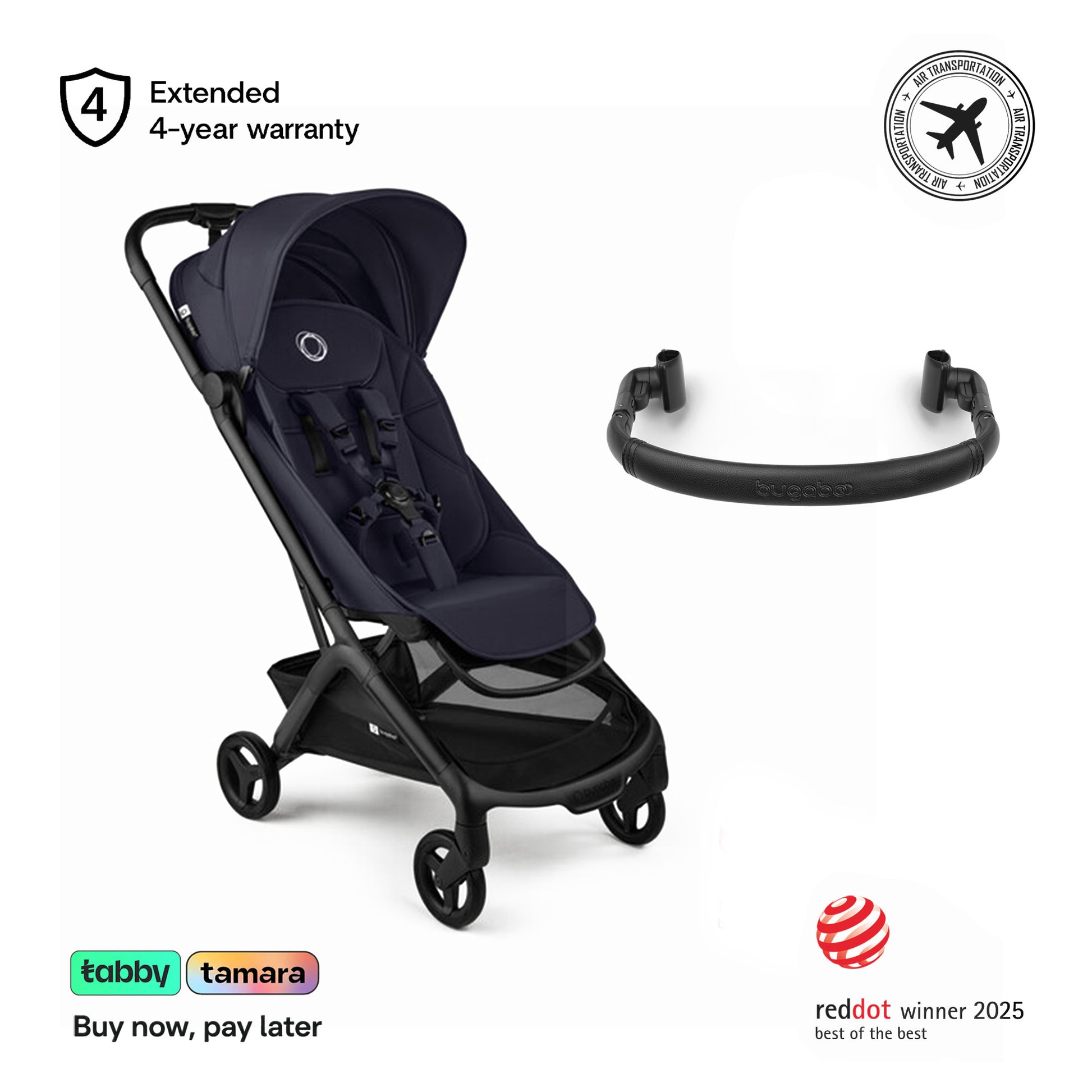 Butterfly 2 Stroller & Bumper Bar Bundle