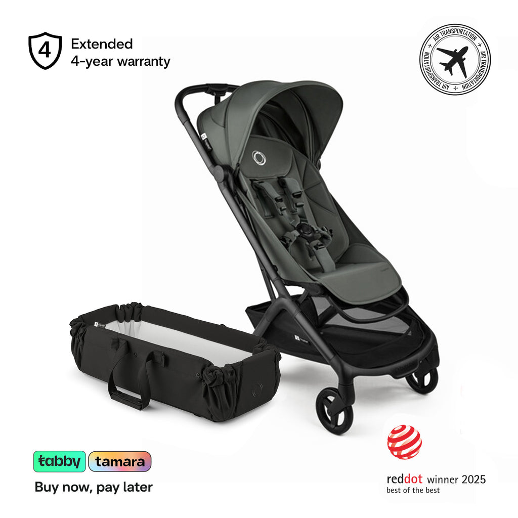 Butterfly 2 Stroller & Baby Nest Bundle